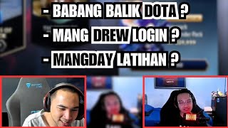 BABANG BALIK DOTA?! MANG DREW FINDING MATCH!?