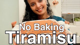 ጊዜ እና ጉልበት ቆጣቢ ቴራሚሱ | No baking - dessert | super easy tiramisu| መልካም ገና