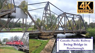 CP Railway Swing Bridge in Peterborough