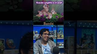 Reacción Bambi contexto en el video #contexto #bambi #disney #reaccion  #peliculas