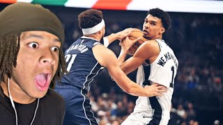 WEMBY IS TRASH!! | San Antonio Spurs vs Dallas Mavericks Reaction |