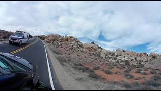 360 Degree Video Arches National Park Drive to Delicate Arch View Point Part 10