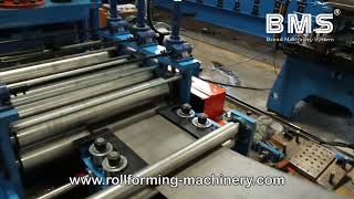 Top Hat Purlin Roll Forming Machine For Solar Bracket