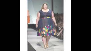 Plus Size Model Summer Dress Multicolor Design Ideas for Fashion Design Companies 2024