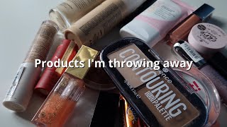 My opinions on products that I threw away/ Let's Swatch It