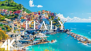 FLYING OVER ITALY (4K UHD) – расслабляющая музыка и красивые видеоролики о природе