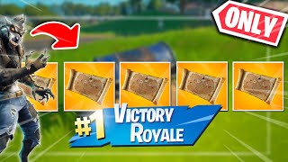 UNBELIVEABLE Fortnite LOOT! Gamer takes on *Treasure* LOOT ONLY!