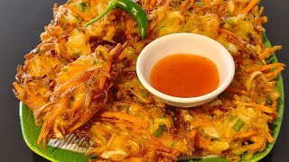 BAKWAN SAYUR  RENYAH#VEGETABLES FRITTERS#Indonesian Snack#delicious#Salam sejahtera dari Australis