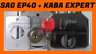 CERROJO SAG EP40 + KABA EXPERT [FUSIÓN PERFECTA] MEJOR CERROJO ALTA SEGURIDAD [TU CERRAJERO DS]