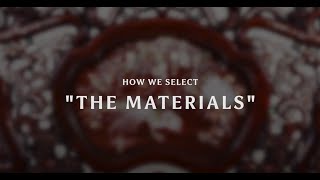 How KONGKA select “THE MATERIALS” | English subtitle