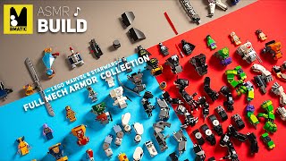 ♪ LEGO BUILD | Mech Armor Collection '24 | ASMR Build | Satisfying Snaps