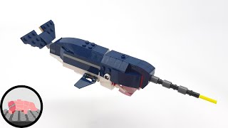 Build a LEGO Narwhal (31088 Alternative Build)