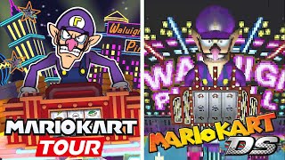 MARIO KART TOUR - All DS Course Side-by-Side Comparisons