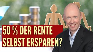 Dr. Rolf Schulte über selbstbestimmte Altersvorsorge und ersparte Rente