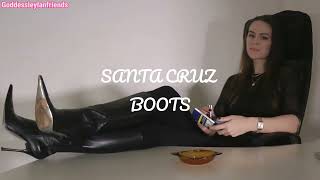 Santa Cruz high heel boots Try On Haul | By Lady Iveta