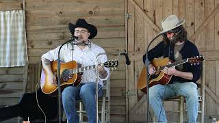 Chris Edwards and Johnny Ray Hubbard at the Tyler County Harvest Festival 2022