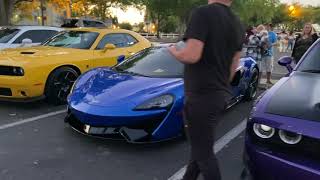 OLD TOWN FLORIDA CARSHOW!! SUPERCAR AND MUSCLE CAR REVVING AND CRUISE! WATCH UNTIL END!!(Lambo revs)