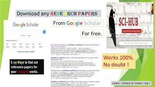 how to download research paper for free  | how to download research paper from researchgate for free