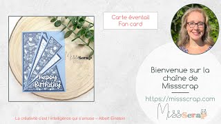 Live #201: Carte éventail / Fan card