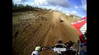 Besthorpe Motocross Track 4 26.2.2012 Go Pro Helmet Cam