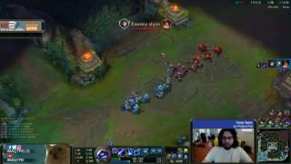 Imaqtpie BM's Faker and outplays him