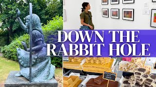 Fine Food & Art in London + Searching  for Alice  | England Vlog 5