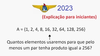 ITA 2023 | Vestibular 2024 - Considere o conjunto A