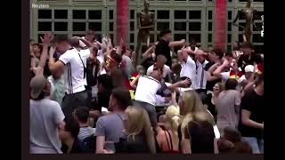 German fan cam reaction to Müller’s miss vs England… sit back and enjoy