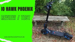 Io Hawk Phoenix Review Test - einer der besten E-Scooter auf dem Markt mit Straßenzulassung