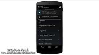 Google Nexus 5 : How to Enlarge Font Size