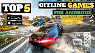 TOP 5 CAR DRIVING GAMES FOR ANDROID ll BEST CAR DRIVING GAMES ON ANDROID 2024