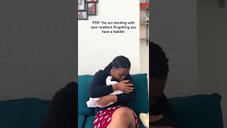 POV: bonding with your newborn #relatable #family #baby #love #shorts #shortsfeed