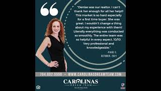 Raving Reviews for Denise Hauser with Carolinas Dream Team