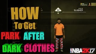 PARK AFTER DARK CLOTHING | HOW TO GET THE MOCAP SUIT | NBA 2K17