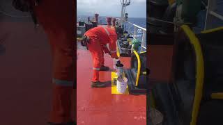 Deck cadet life check description #merchantnavy #lifeofaseafarer