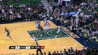 Andrei Kirilenko's return to Utah Complete Highlights 01-02-13