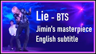 BTS (Jimin)  'Lie' live @ The Wings Tour (stage mix) 2017 [ENG SUB] [Full HD]