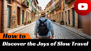 Unlock the Secrets of Slow Travel: Embrace Mindful Exploration with HasWings™