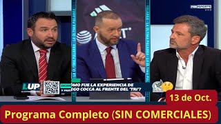 La Ultima Palabra -13 de Oct.(SIN COMERCIALES) Cevallos y Alex CUESTIONAN a Coca sobre Seleccion.