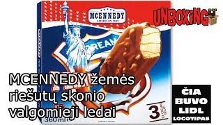 Ar MCENNEDY ledai iš LIDL tokie patys kaip Amerikoje?