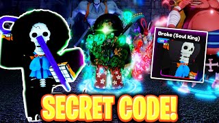 Anime Last Stand BROOK EVO (Soul King) SECRET Codes!