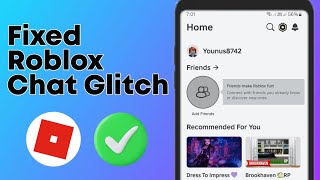 How to Fix Roblox Mobile Chat Glitch || Roblox mobile chat glitch