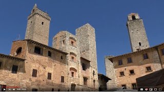 Teil 5:  Toskana -Streifzug durch San Gimignano und Motorradtour durch die Hügel