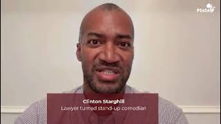 Lawyer Turns Standup Comedian | Clinton Starghill for PSASA Midterm Convention 2024