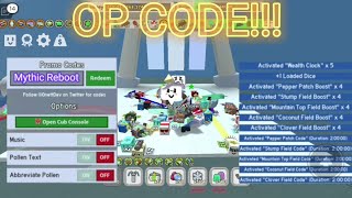 NEW OP CODE!!! (LIMITED TIME!!!) - Bee Swarm Simulator