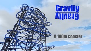 Gravity // No limits 2 // 100m hight coaster