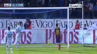 برشلونة و سيلتا فيغو 3-0 30\10\2013 HD