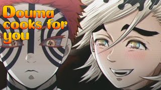 【ASMR】 Douma cooks for you and demands you thank him「 Douma x Listener Audio」