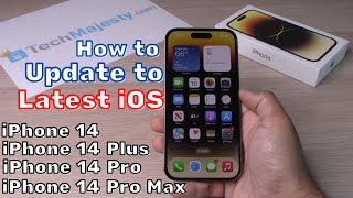 How to Update to Latest iOS (Software Update): iPhone 14 / iPhone 14 Plus/ iPhone 14 Pro/ 14 Pro Max