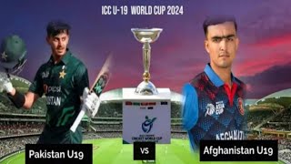 Pakistan under 19 vs Afghanistan under 19|cricket world cup 2024|live match|PAK U19 VS AFG U19 live